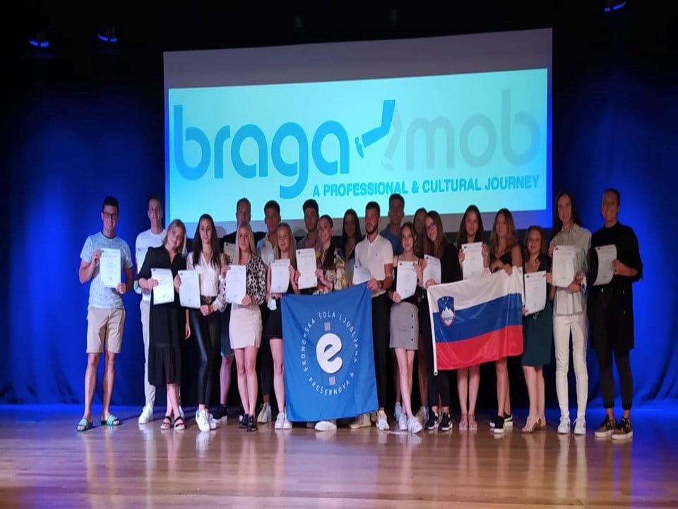 "MOBILNA PREŠERNOVA" - povabilo k oddaji prijav - Braga - Ekonomska šola Ljubljana