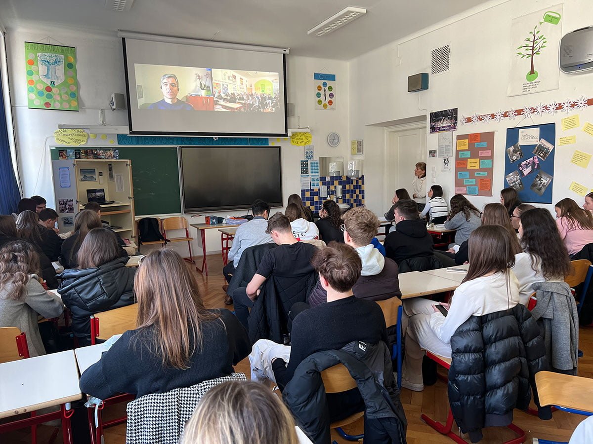 Obisk ustanovitelja podjetja Flaška d.o.o.