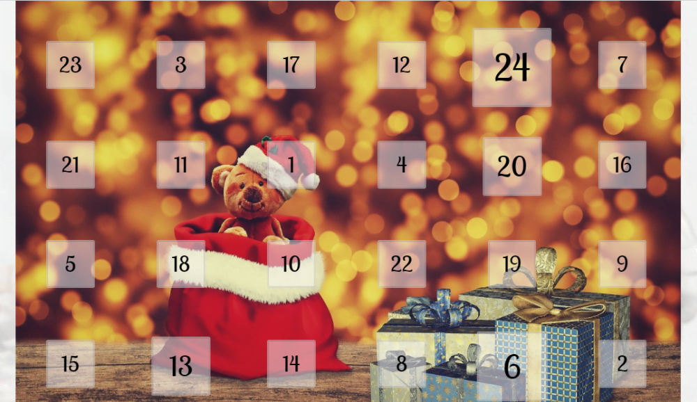 Adventni koledar EŠL - adventni koledar 2 - Ekonomska šola Ljubljana