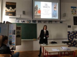 Obiskala nas je Teja Perjet - coolmamacita - Ekonomska šola Ljubljana