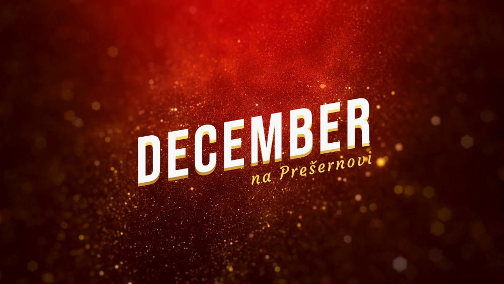 December na Prešernovi - Banner template december 23 televizija - Ekonomska šola Ljubljana