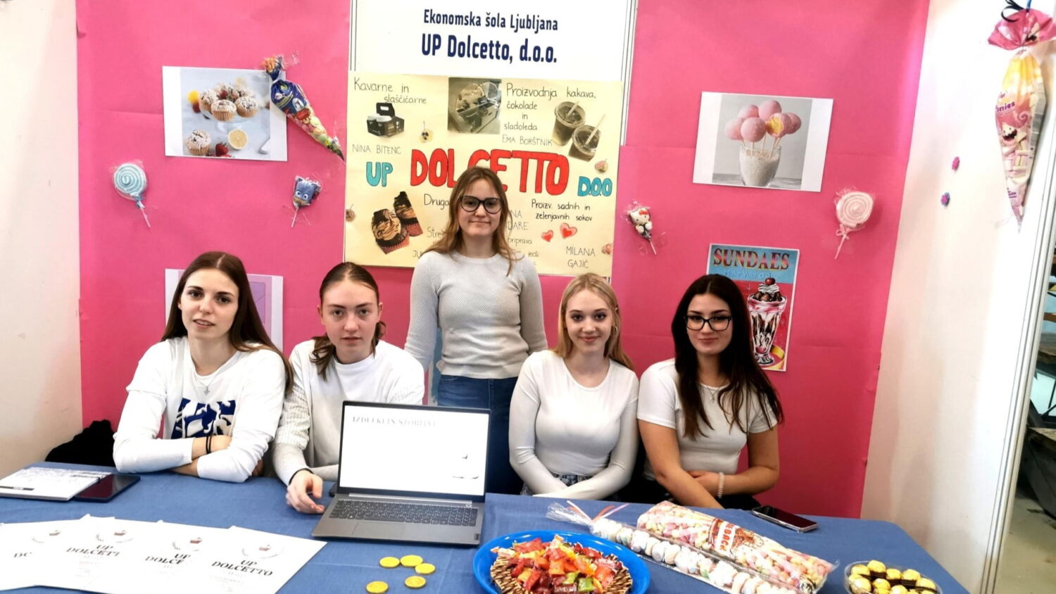 18. mednarodni sejem učnih podjetij - sejem 1 naslovna - Ekonomska šola Ljubljana