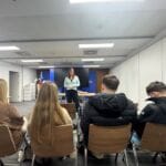 Interaktivni dogodek v Hiši EU - IMG 1846 - Ekonomska šola Ljubljana